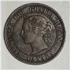 Image 2 : Canadian Large Cent 1884 Obverse 2 EF+