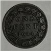 Image 1 : Canadian Large Cent 1884 EF++ OBV2