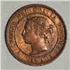 Image 2 : Canadian Large Cent 1886 AU-UNC Lots of Red