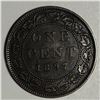 Image 1 : Canadian Large Cent 1897 EF +