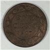 Image 1 : Canadian Large Cent 1907 AU+