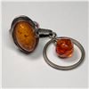 Image 1 : Vintage Sterling Silver Ring With Pendant