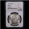 Image 2 : NGC 1902-o Morgan Dollar $1 Graded ms65 By NGC