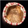 Image 2 : Shotgun Lincoln 1c roll, 1980-p 50 pcs Merchants Bank Wrapper.