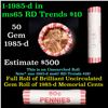 Image 1 : Shotgun Lincoln 1c roll, 1985-d 50 pcs N.F String & Son Wrapper.