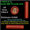 Image 1 : Shotgun Lincoln 1c roll, 1964-d 50 pcs Wrapper.