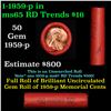 Image 1 : Shotgun Lincoln 1c roll, 1959-p 50 pcs Wrapper.