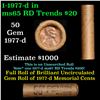 Image 1 : Shotgun Lincoln 1c roll, 1977-d 50 pcs Brandt Wrapper.