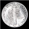 Image 3 : 1940-p Mercury Dime 10c Grades GEM Unc