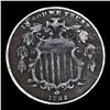 Image 2 : 1882 Shield Nickel 5c Grades vf++