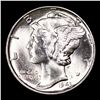 Image 2 : 1943-p Mercury Dime 10c Grades GEM++ Unc