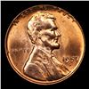 Image 2 : 1957-d Lincoln Cent 1c Grades GEM+ Unc RD