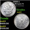 Image 1 : 1888-s Morgan Dollar $1 Grades Select Unc