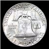 Image 3 : 1949-d Franklin Half Dollar 50c Grades Select Unc FBL