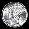 Image 2 : 1945-p Mercury Dime 10c Grades GEM++ Unc