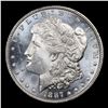 Image 2 : 1887-p Morgan Dollar $1 Graded ms64 dmpl BY SEGS