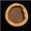 Image 2 : Mixed small cents 1c orig shotgun roll, 1919-d Wheat Cent, 1889 Indian Cent other end, Brinks Wrappe