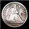 Image 2 : 1838 Large Stars Seated Liberty Dime 10c Grades vg details