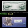 Image 1 : Proof 1915 $10 Federal Reserve Note, Reverse BEP Intaglio Souvenir Card B-119, ILNA '88 Grades Proof