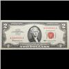 Image 2 : 1963 $2 Red seal United States Note Grades Choice CU