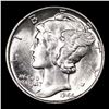 Image 2 : 1944-p Mercury Dime Near TOP POP! 10c Graded ms67+ BY SEGS