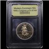 Image 2 : Proof 1989-S Congress Modern Commem Half Dollar 50c Graded GEM++ Proof Deep Cameo By USCG