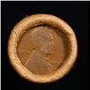 Image 3 : Mixed small cents 1c orig shotgun roll, 1918-s Wheat Cent, 1890 Indian Cent other end, Brinks Wrappe