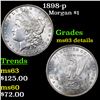 Image 1 : 1898-p Morgan Dollar $1 Grades Unc Details