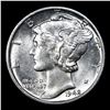 Image 2 : 1942-d Mercury Dime 10c Grades GEM+ FSB