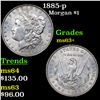 Image 1 : 1885-p Morgan Dollar $1 Grades Select+ Unc