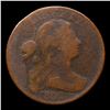 Image 2 : 1802 Draped Bust Large Cent 1c Grades f, fine