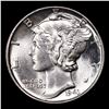 Image 2 : 1943-p Mercury Dime 10c Grades GEM++ Unc