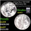 Image 1 : 1944-p Mercury Dime Near TOP POP! 10c Graded ms67+ BY SEGS