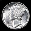 Image 2 : 1944-d Mercury Dime 10c Grades GEM++ FSB
