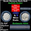Image 1 : Buffalo Nickel Shotgun Roll in Old Bank Style 'Bell Telephone'  Wrapper 1920 & d Mint Ends