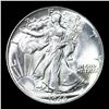 Image 2 : 1946-p Walking Liberty Half Dollar 50c Grades Choice+ Unc