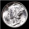 Image 2 : 1940-p Mercury Dime 10c Grades GEM++ FSB