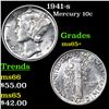 Image 1 : 1941-s Mercury Dime 10c Grades GEM+ Unc