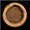 Image 2 : Mixed small cents 1c orig shotgun roll, 1918-s Wheat Cent, 1890 Indian Cent other end, Brinks Wrappe