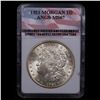 Image 2 : 1921-p Morgan Dollar $1 Graded Unc By ANGS