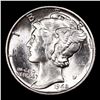 Image 2 : 1942-p Mercury Dime 10c Grades GEM++ Unc