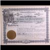 Image 6 : ***Auction Highlight*** 1904 Occidental Gold Mining Stock Certificate Professionally Mounted & Frame