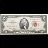 Image 2 : 1963 $2 Red seal United States Note Grades Choice CU