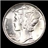 Image 2 : 1943-p Mercury Dime 10c Grades GEM++ Unc