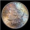 Image 2 : 1884-o Morgan Dollar Rainbow Toned $1 Grades Select+ Unc