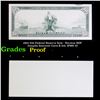 Image 1 : Proof 1902 $50 Federal Reserve Note - Reverse BEP Intaglio Souvenir Card B-219, IPMS '97 Grades Proo