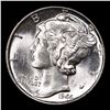 Image 2 : 1944-p Mercury Dime 10c Grades GEM++ Unc