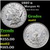 Image 1 : 1897-s Morgan Dollar $1 Grades Select Unc