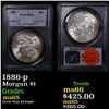 Image 1 : PCGS 1886-p Morgan Dollar $1 Graded ms65 By PCGS