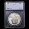 Image 4 : ***Auction Highlight*** 1896-p Morgan Dollar Near TOP POP! $1 Graded ms67+ By SEGS (fc)